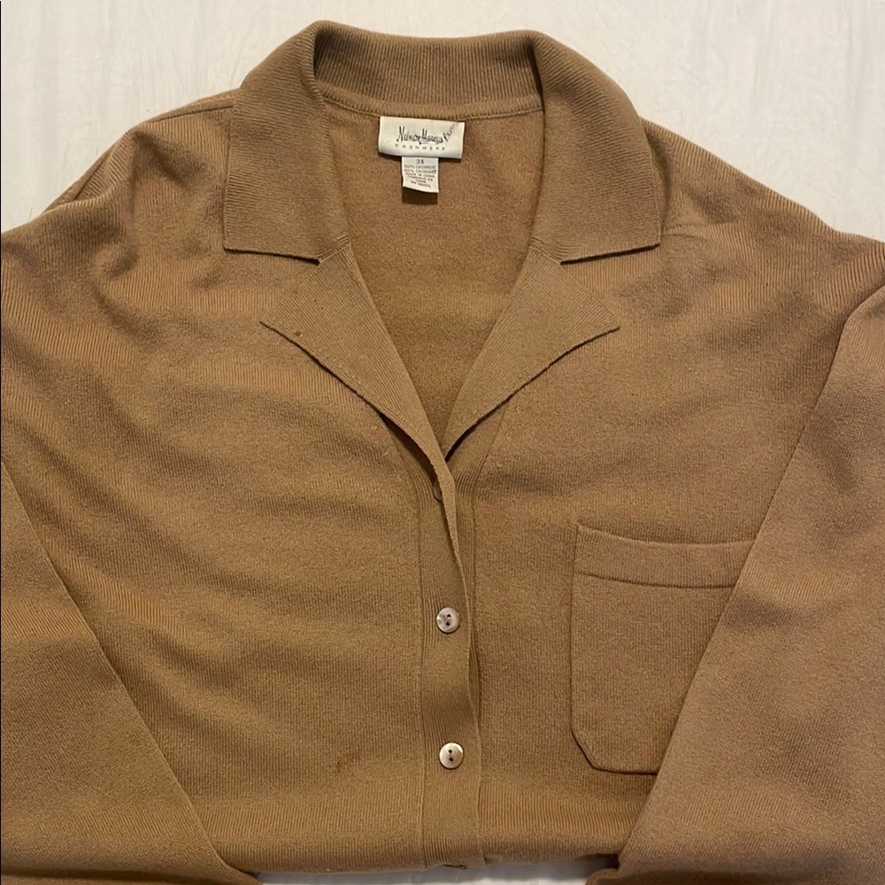 Neiman Marcus 100% Cashmere Cardigan